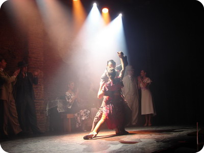 La Carbonera Tango Show Buenos Aires elaborated costumes and fine Tango