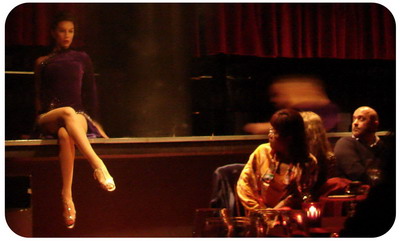 Rojo Tango Show Buenos Aires sensuality beside public
