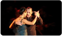 Homero Manzi Show de Tango pareja de bailarines de Tango