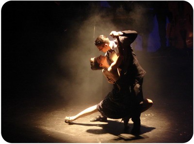 Esquina Homero Manzi tango show in Buenos Aires Tango figure